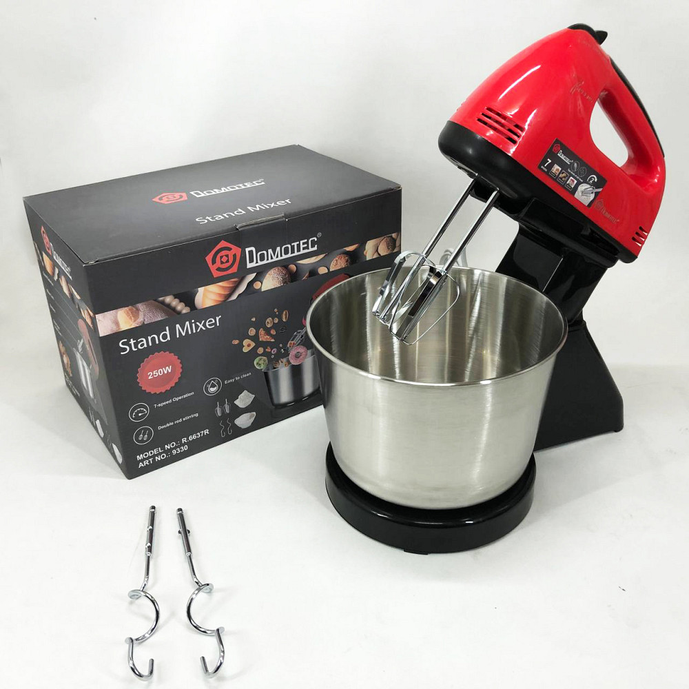 Портативний ручний міксер, Міксер побутовий кухонний, Хороший міксер для тіста віночок для дому LH-63 Львів - фото 5