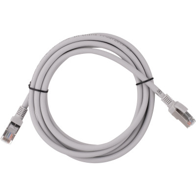 Патч-корд 2м FTP cat.6, CU, 26AWG, 7/0.16, LSZH, grey 2E (2E-PC6CU-FTP2LSZH-GRY) Винница - изображение 1