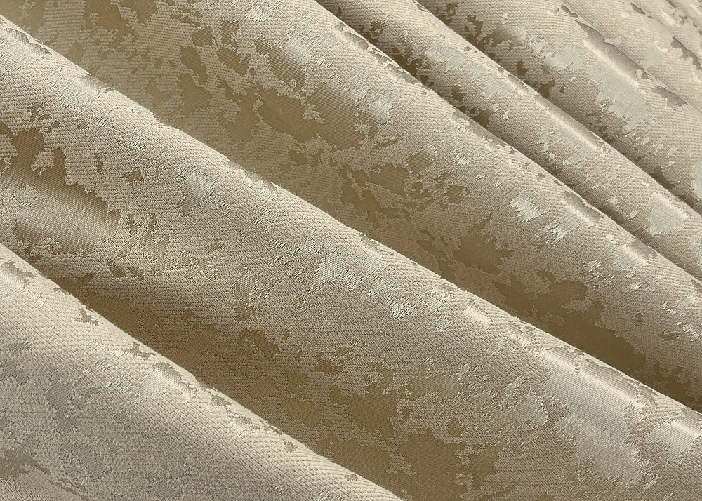 Комплект штор VR-Textil Льон Мармур 200х270 2шт і Тюль 500х270 1270ш-1400т Бежевий з білим 71-123/6 Київ - фото 6