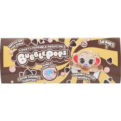 Мягкая игрушка Bubble Pops Шоколадная обезьяна 20 см (2402005/6) Винница