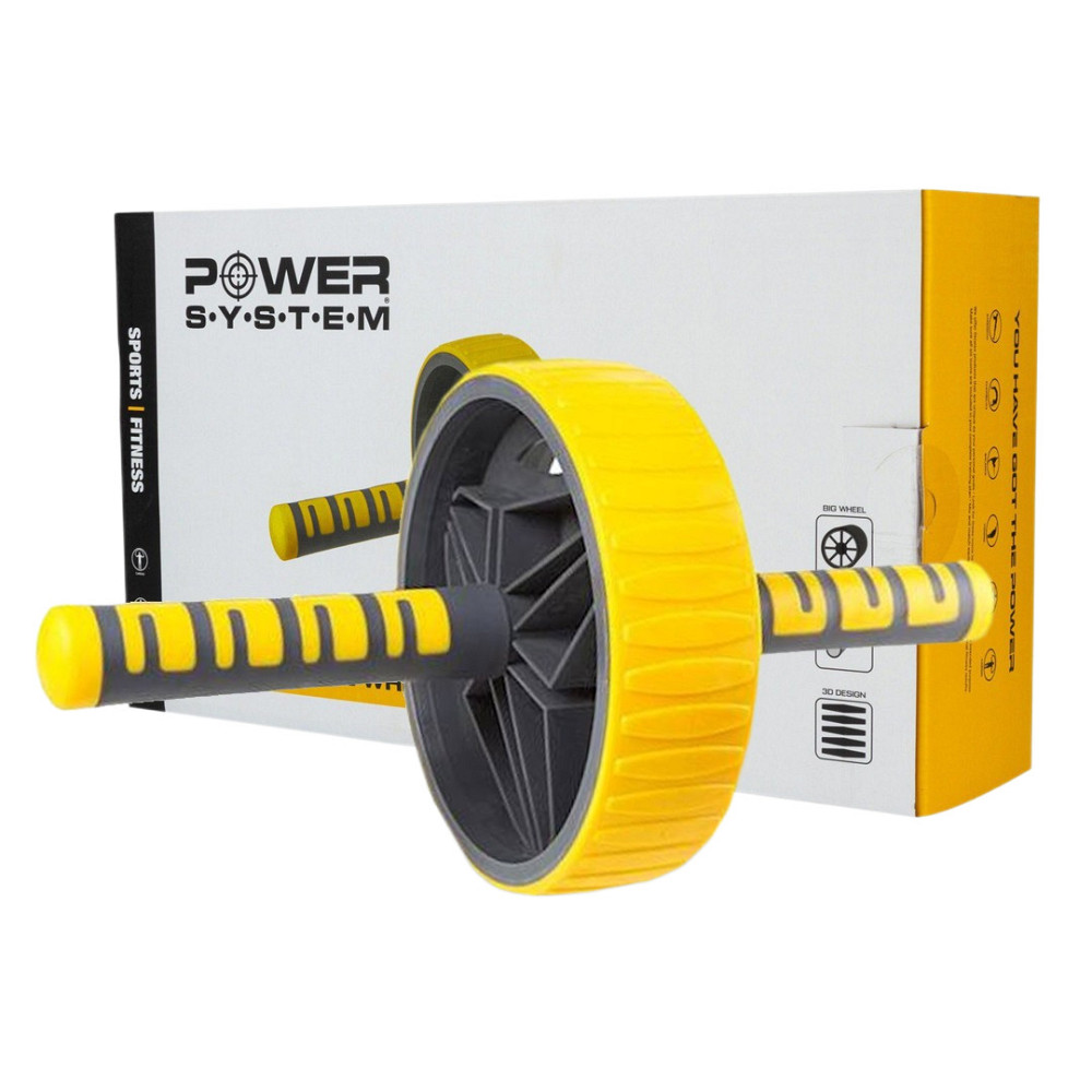 Колесо для преса Power System PS-4034 Multi-core AB Wheel Yellow Луцк - изображение 1