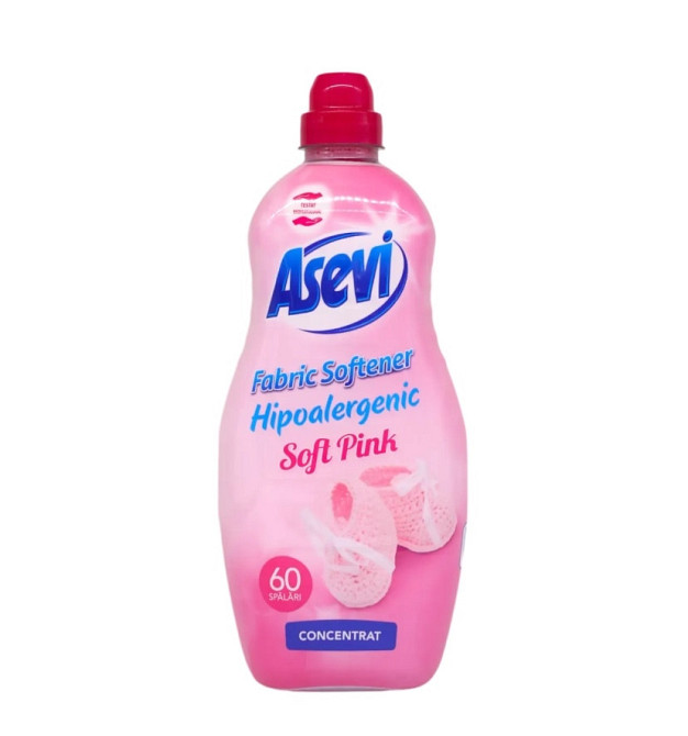 Ополіскувач для білизни Asevi Soft Pink 1,5 л Виноградов - изображение 1