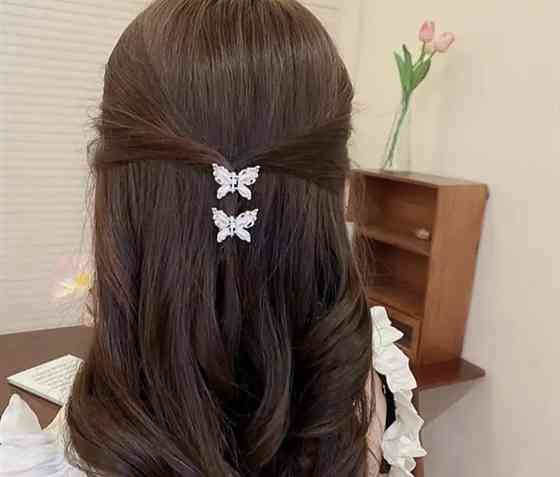 Заколка-крабік "Метелики" 2 шт Сміла