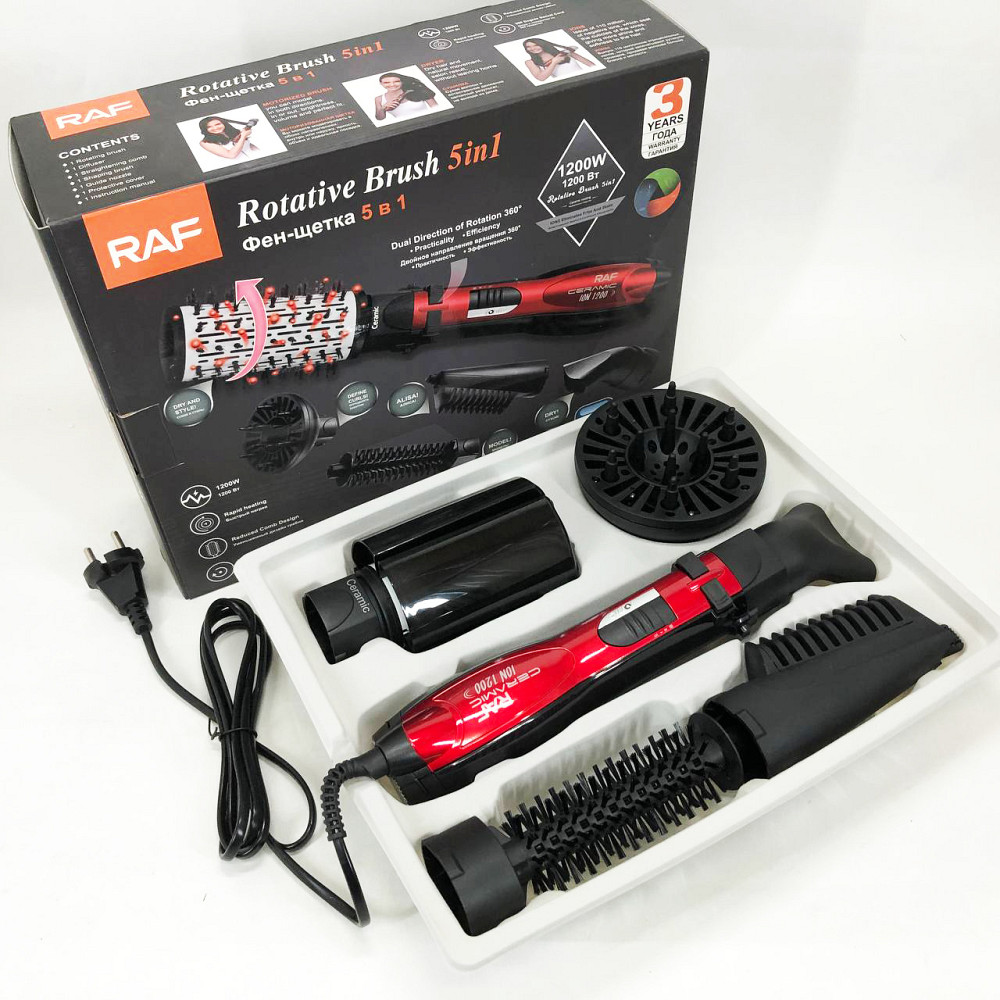 Фены стайлеры для волос, Профессиональный компактный фен, Расческа-выпрямитель для волос фен-щетка YS-26 Львов - изображение 16