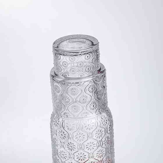 Yiwu Глечик 700 мл зі склянкою 1 (шт) для напоїв Прозорий HP-19-L2 Коломия