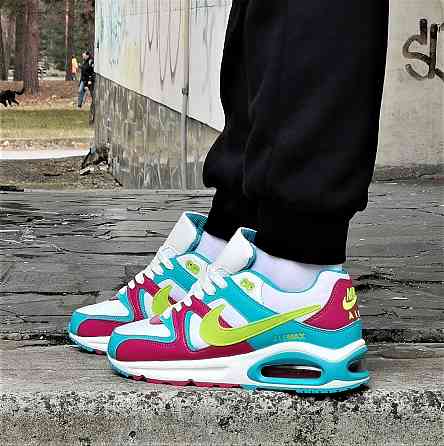 Кроссовки Nike 90 Женские Разноцветные с Амортизацией Цветные Найк (размеры: 37,38) Видео Обзор Днепр