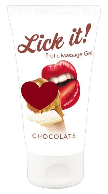 Лубрикант оральный Lick it! Chocolate 50 ml Sex Aura Киев - изображение 1