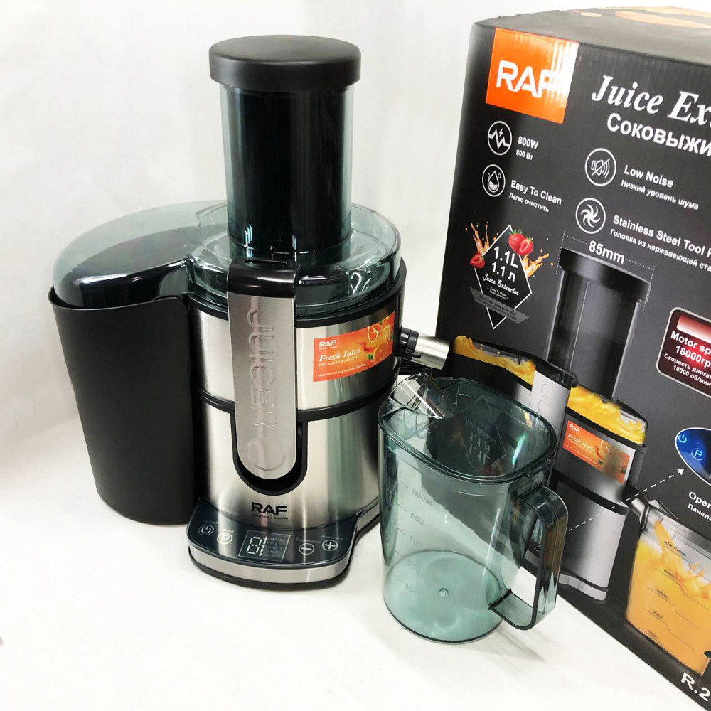 Соковижималка для гранату RAF R.2700 1.1 л 800 Вт, Маленька побутова соковижималка EV-78 Львів - фото 9