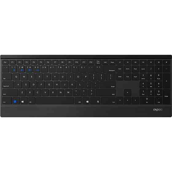 Клавіатура бездротова Rapoo E9500M Wireless Black Чорний Харків