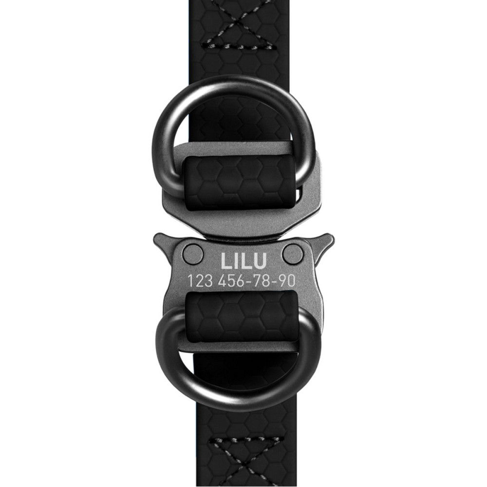 Шлей для собак водостойкий WAUDOG Waterproof, с QR-паспортом, металлическая пряжка-фастекс, XS, Ш 15 мм, Д 30-39 см черный Киев - изображение 3