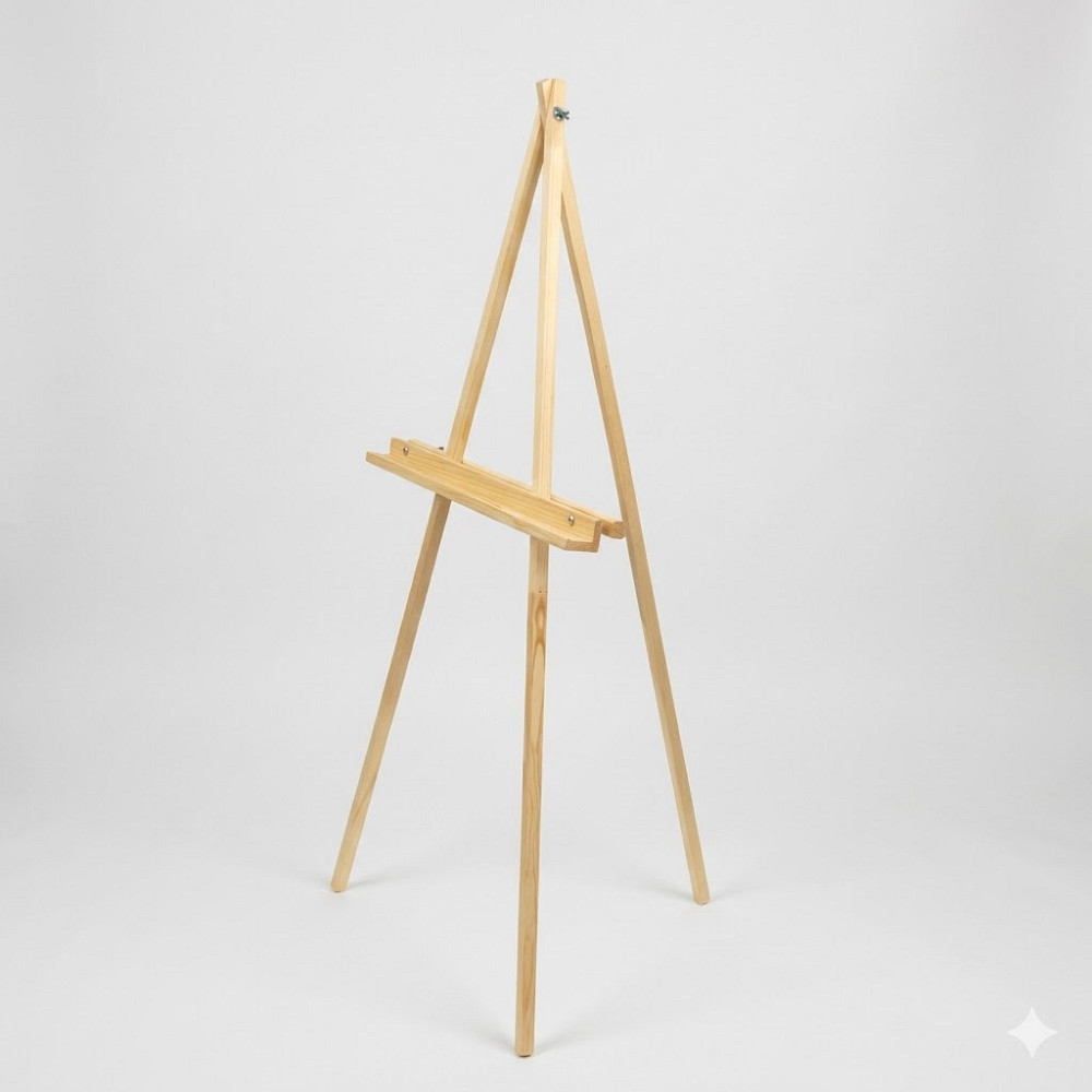 Мольберт - тринога сосна 60×75×125см мак висота полотна 120см В УПАКОВЦІ ROSA Studio Київ - фото 6