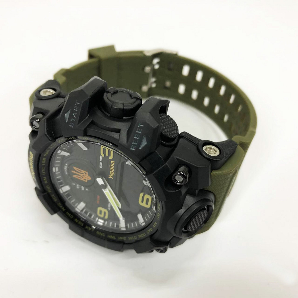 Оригінальні спортивні годинники SKMEI 6851/1586AG, Чоловічі годинники для риболовлі ZO-88 Львів - фото 2