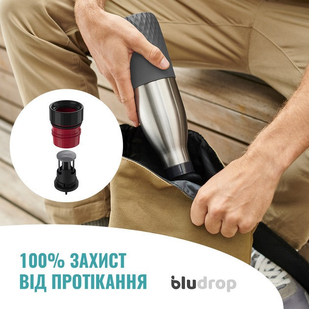Термопляшка Tefal Bludrop Green 500 мл (N3110610) ( Зелений ) Харьков - изображение 10