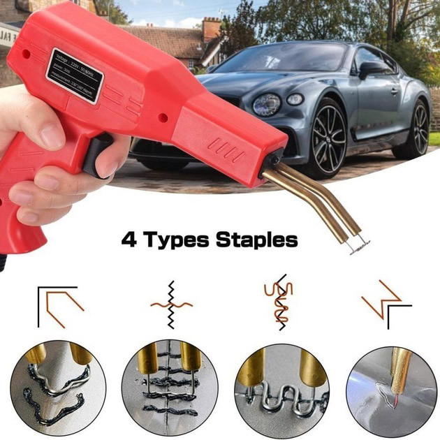 Електричний паяльник для паяння пластмаси, бамперів H50 + 200 скоб CE-60 Львів - фото 3