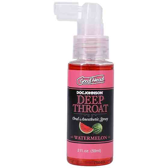 Спрей для минета Doc Johnson GoodHead DeepThroat Spray – Watermelon 59 мл для глубокого минета Sex Aura Киев
