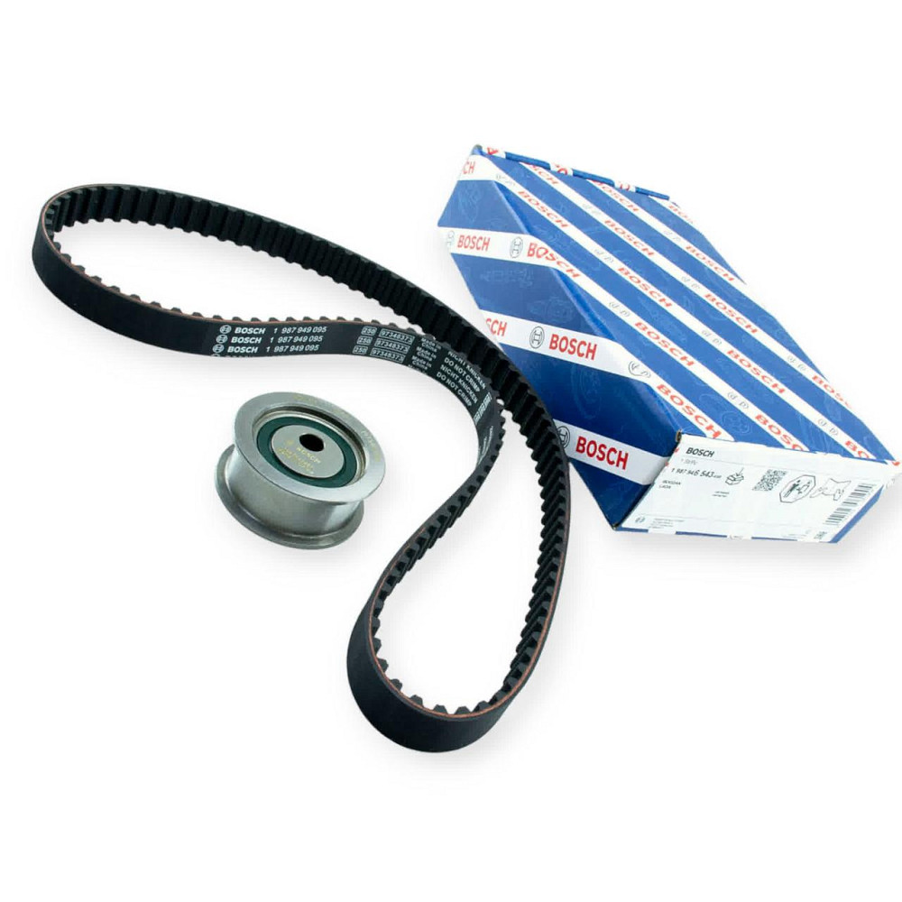 Ремкомплект 2108 натяжний (ремінь, ролик новий зразок) ГРМ Мукачево - фото 1