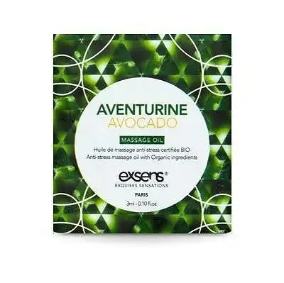 Пробник масажної олії EXSENS Anti-Stress Aventurine Avocado 3мл Львів - фото 1