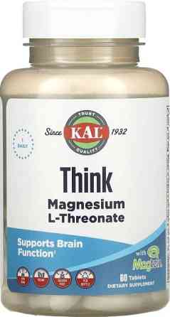 Магний L-треонат  KAL Magnesium L-Threonate 2000 мг 60 таб Киев