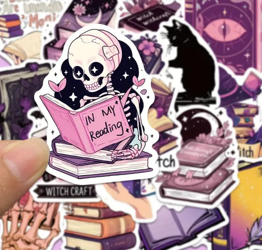 50 шт. готических наклеек из винила для скрапбукинга, мистические наклейки, стикеры в готическом сти Киев - изображение 7