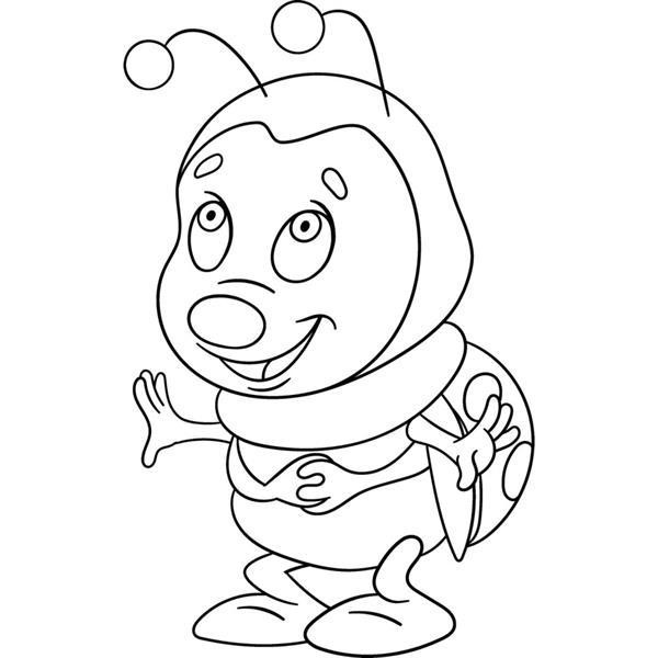 Дитяча розмальовка ArtCraft Жук сонечко 25х30 см (15049-AC) Харьков - изображение 2