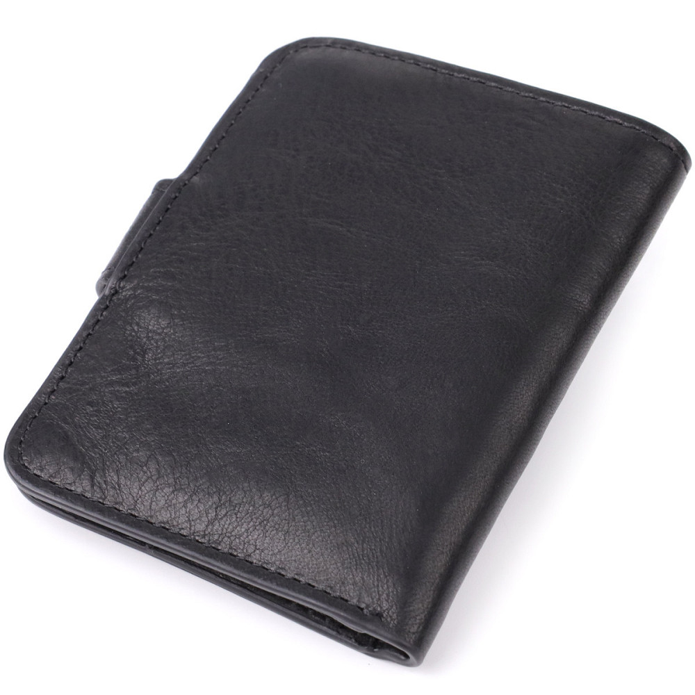 Вместительный картхолдер из натуральной кожи Tony Perotti 20899_1 (3796 nero) Черный Киев - изображение 2