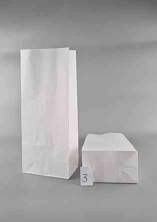 Пакет паперовий 36*15*9см 70 г\м2 з дном білий уп. 25 шт. Харків