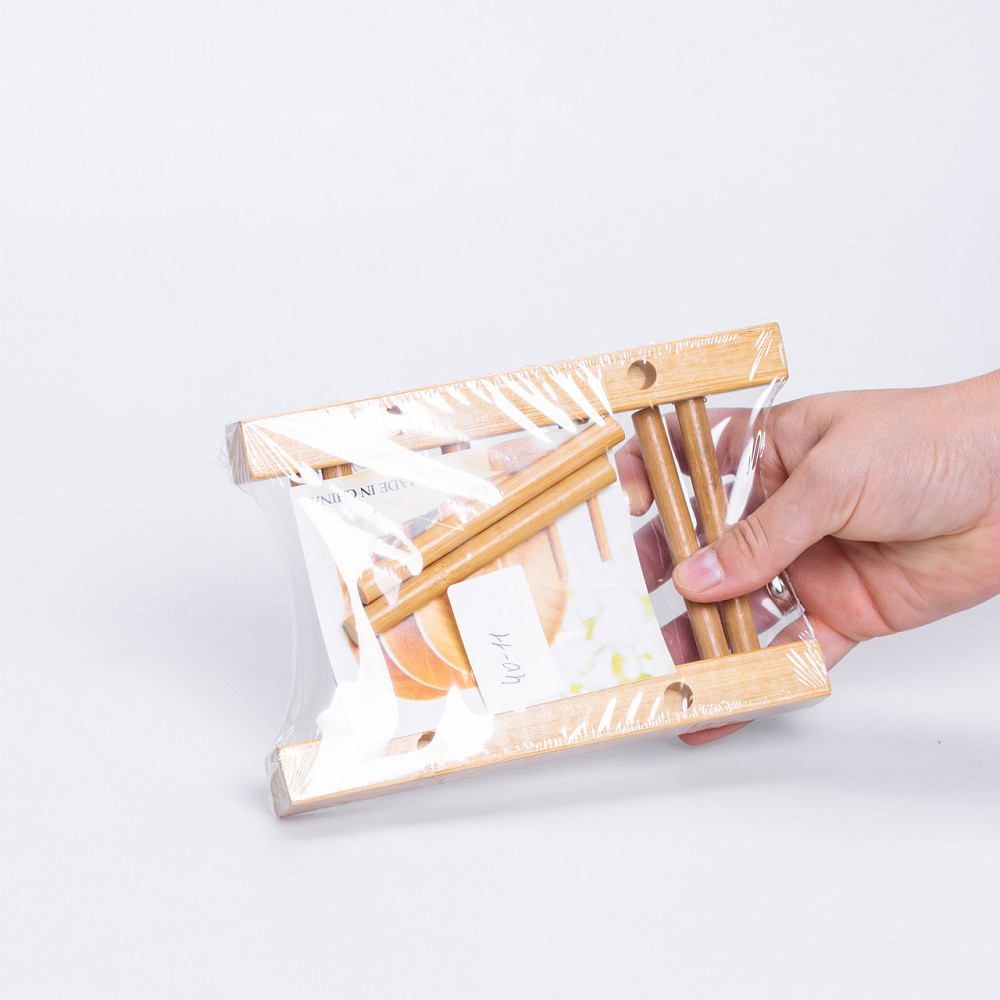 Подставка для тарелок и крышек деревянная на кухню 16×12.5×10 (см) HB-40-11 Киев - изображение 3