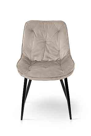 Стілець Прадо-R чорний/ велюр бежевий Київ