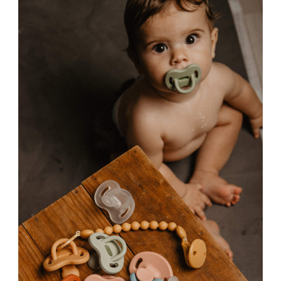 Пустышка Suavinex Colour Essence 6-18 мес, анатомическая силиконовая, коричневая (308076) Винница - изображение 4