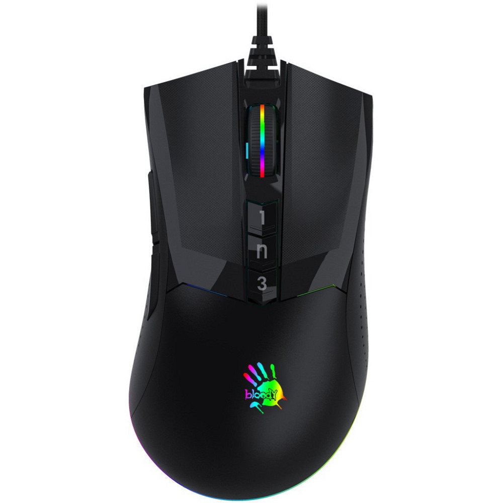 Миша A4Tech Bloody W90 Pro Stone Black ( Чорний ) Харьков - изображение 1