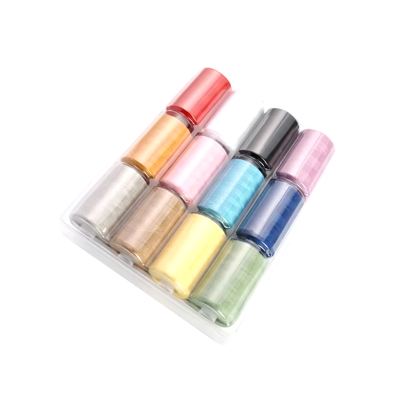 Набор ниток для шитья и вышивки, комплект ниток из 12шт Каменец-Подольский - изображение 1