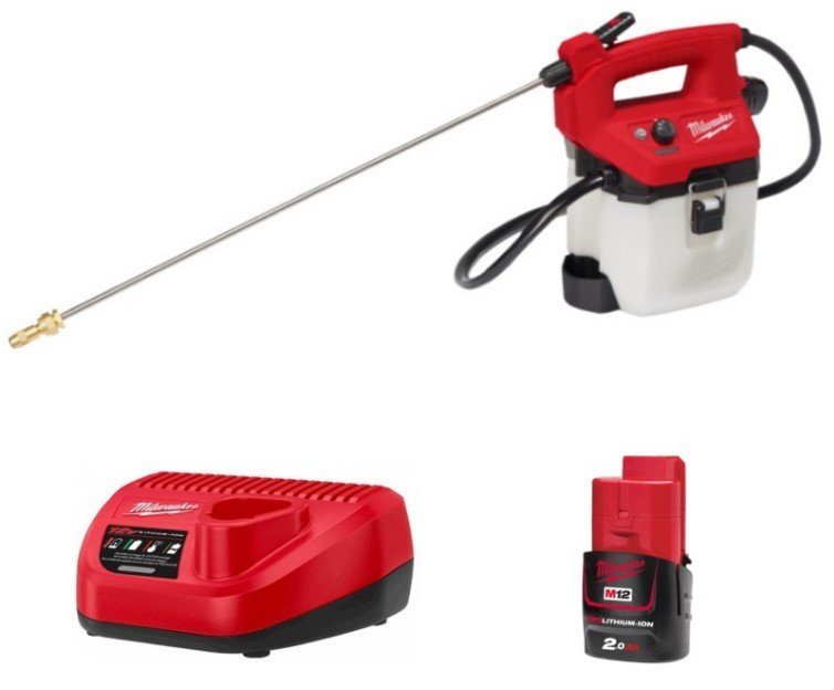 Акумуляторний оприскувач 3.7 літра MILWAUKEE M12 BHCS3L-201 Одеса - фото 1