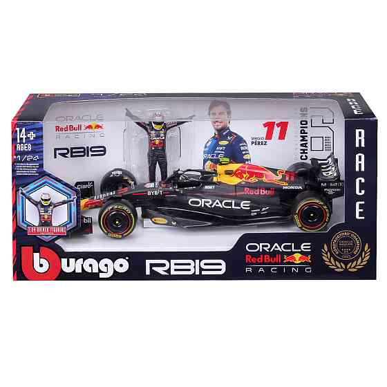 Автомодель з фігуркою - Red Bull Racing RB19 (1:24) Дніпро