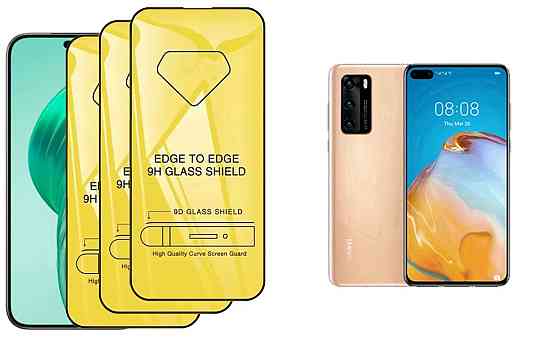 Захисне скло DefenzoGlass для Huawei P40 – подвійна міцність Київ