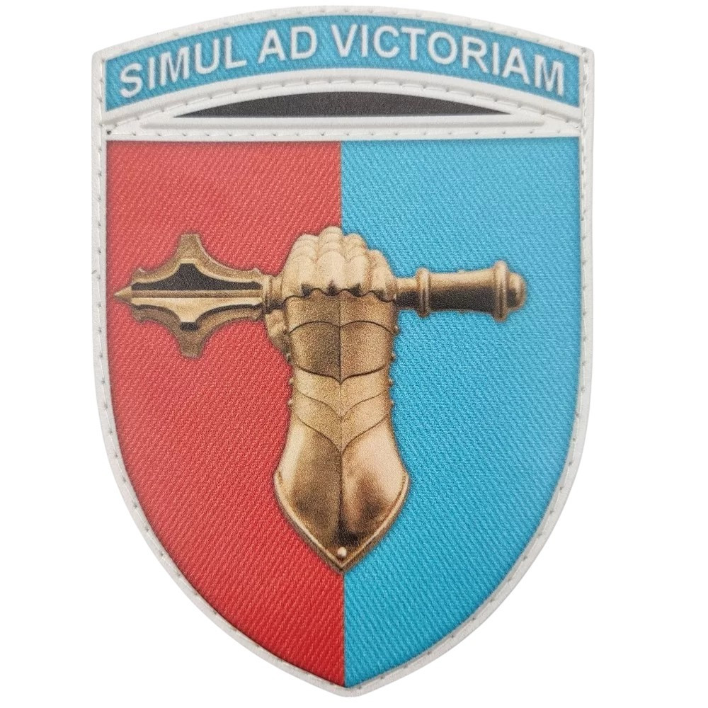 Патч / шеврон ЗСУ Танковий батальйон 58 мотострілецької бригади Simul Ad Victoriam Запоріжжя - фото 1