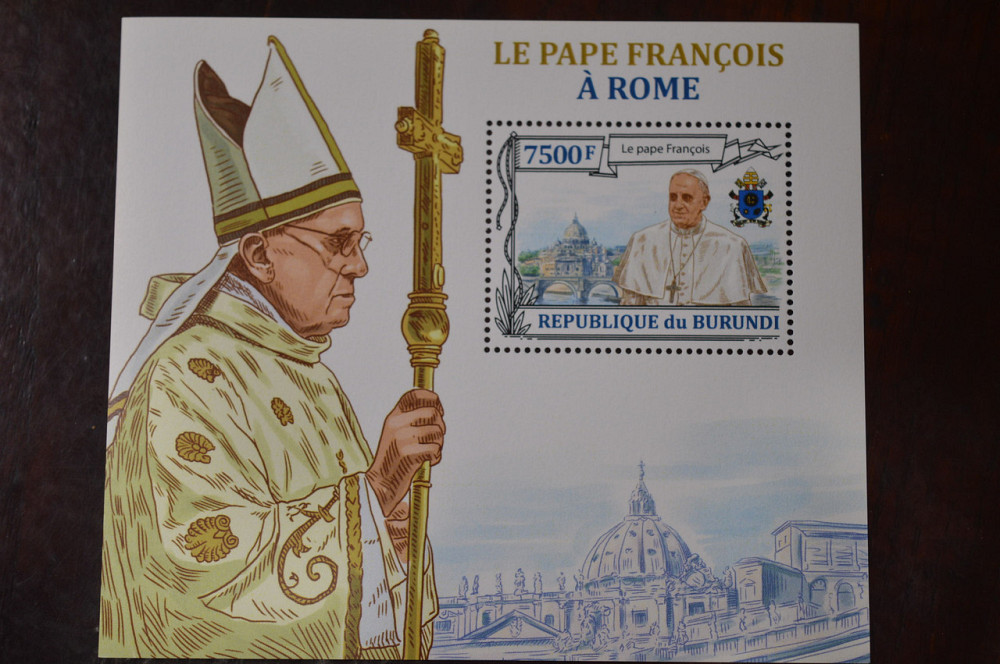 Бурунди. Марки. Блок. (А-39) Полтава - изображение 1