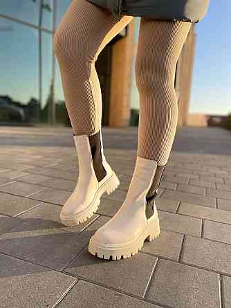 Gremmy Черевики жіночі GREMMY 607/1 бежеві (зима, шкіра натуральна) (4880) 37 Коломия