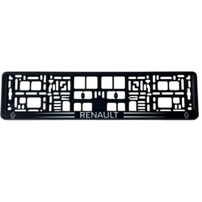 Рамка номерного знака Poputchik Renault (24-123-IS) Винница - изображение 1