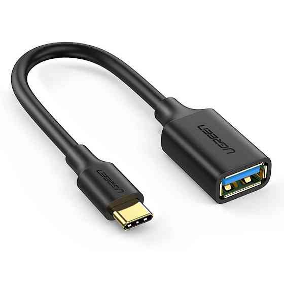 Type-C OTG кабель-адаптер Ugreen US203 30701 (Черный, 15см) Николаев
