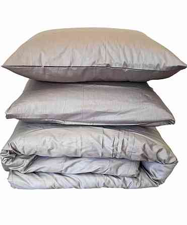 Ecotton Комплект наволочок Ecotton 70х70 см із сатину 2 шт (арт. 15-4503 Chateau Grey) молочно- Коломия