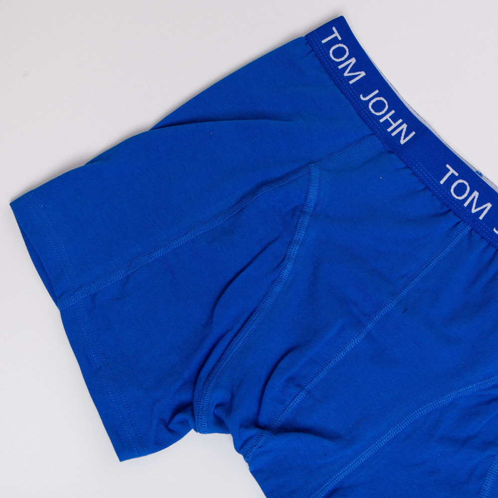 Труси-шорти чоловічі однотонні Сині — Tom John 2058 XXL Київ - фото 3
