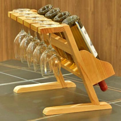 Настільна винна полиця "Меланіт" каррі Миколаїв - фото 1