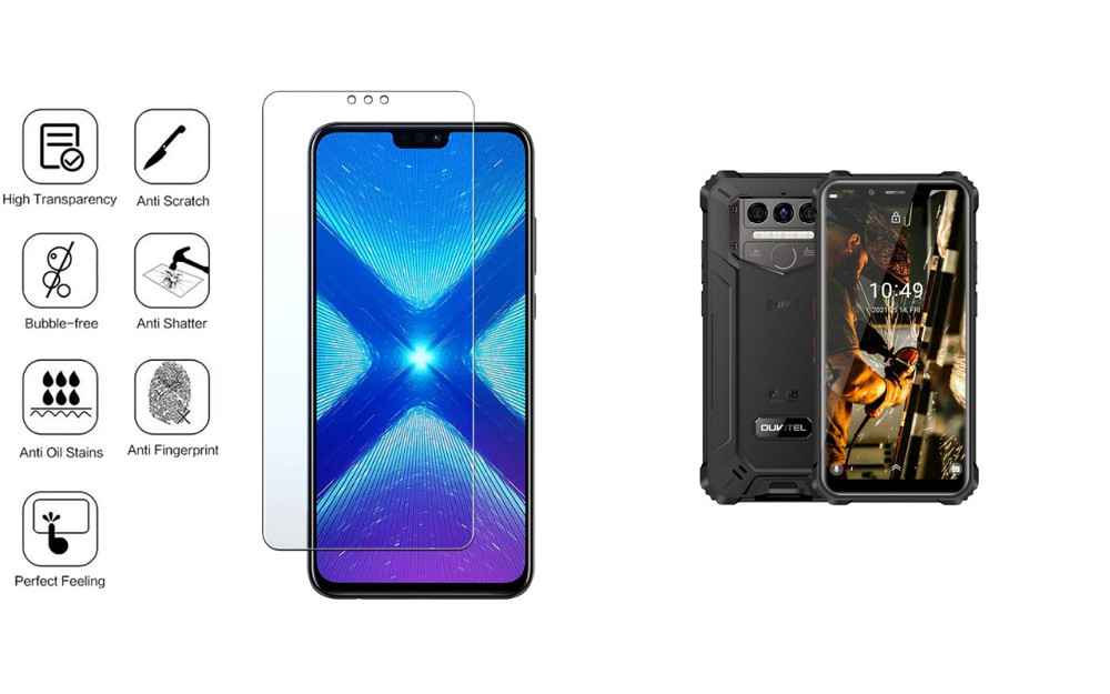Захисне скло NeoGlass для Oukitel WP9 – надпрозоре та стійке Київ - фото 4