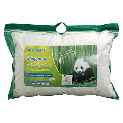 Подушка Руно Бамбуковая белая 50х70 см (310.52БКУ_білий) Винница - изображение 8