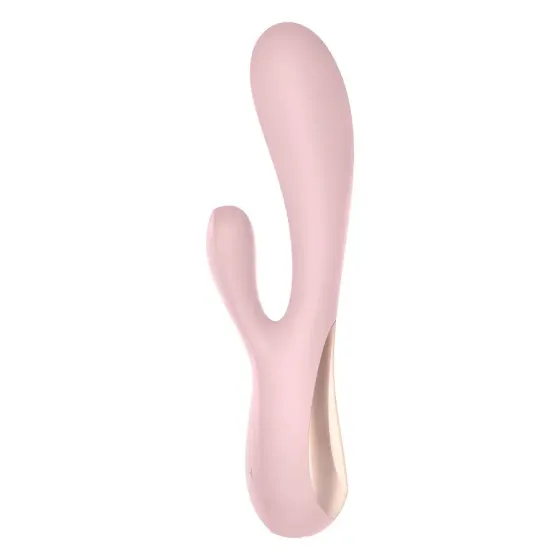 Смарт вібратор-кролик Satisfyer Mono Flex Mauve, 2 мотори, керування через інтернет Львів