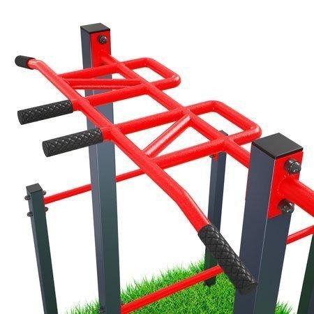 Турнік вуличний для підтягування з брусами K-SPORT KSOZ005 Київ - фото 4