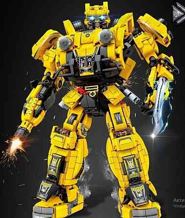 Конструктор Трансформер Робот Бамблби Оптимус Прайм 1502 детали. Харьков