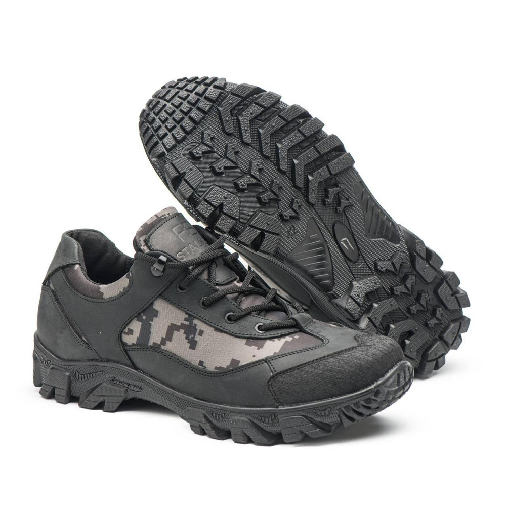 Тактические кроссовки черные демисезон.Кожаные ,кордура .Прочные.В-3 44 (29) Харьков - изображение 5