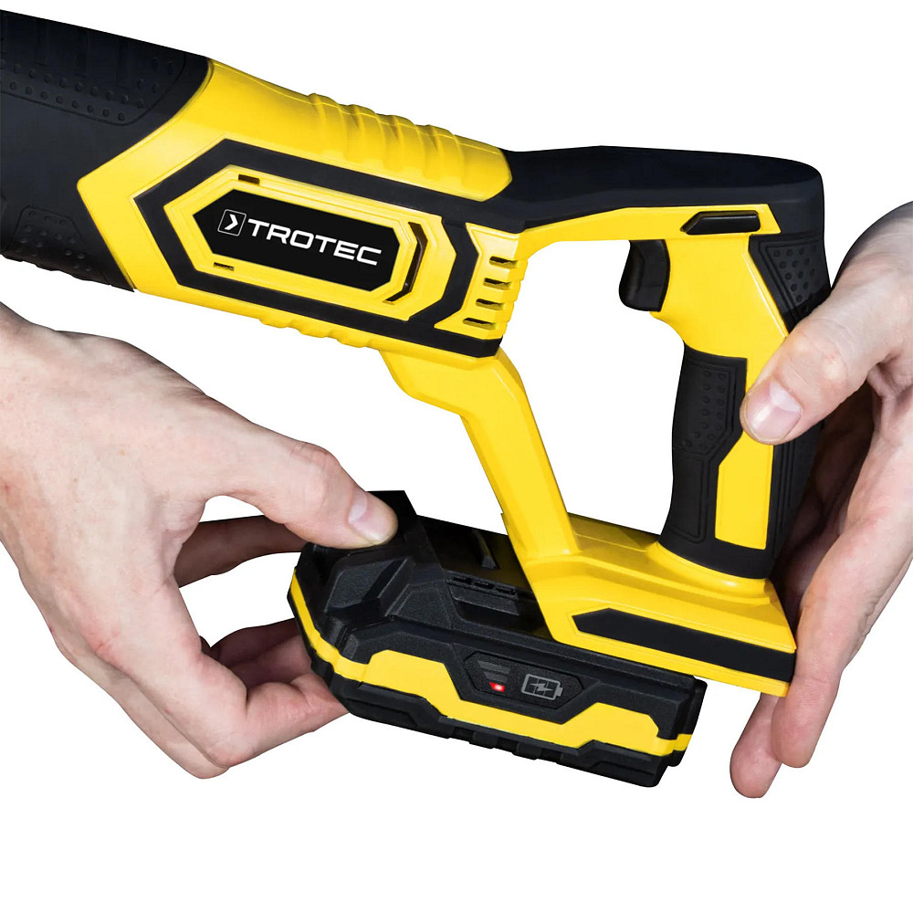 Пила сабельная аккумуляторная Trotec PRCS 10-20V + кейс (4431000110) Винница - изображение 9