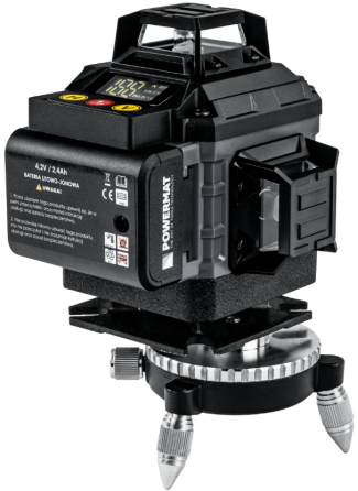 16-строковий лазерний рівень 360° Powermat 40м (Польща) Київ